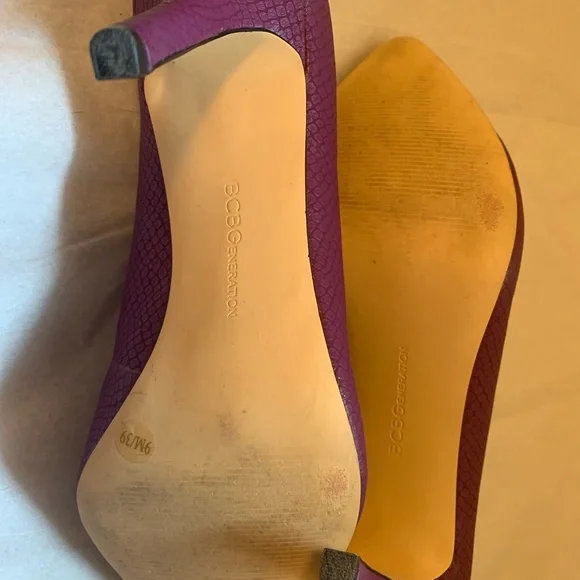 Bcbgeneration purple pump heel - Picture 3 of 3